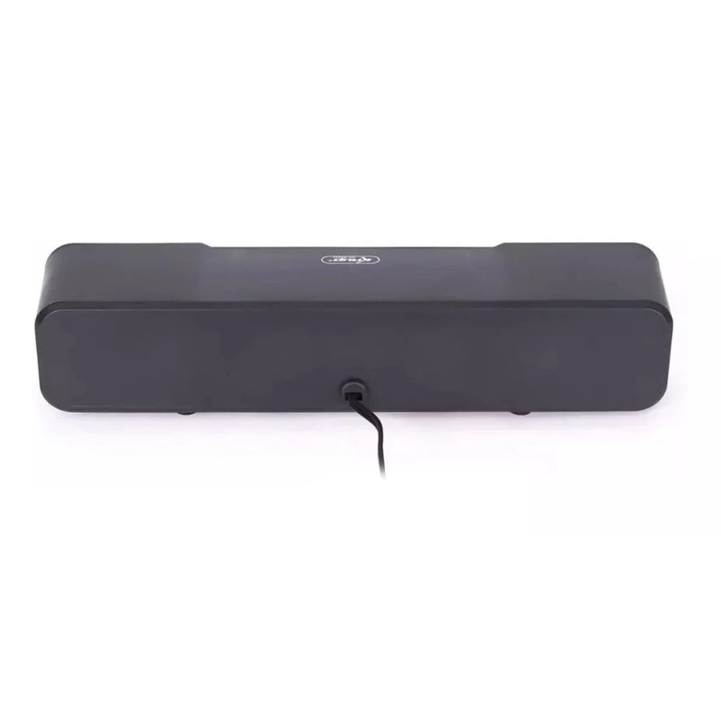 Caixa de Som Soundbar RGB Gamer para PC e Notebook - Conexão P2 e USB